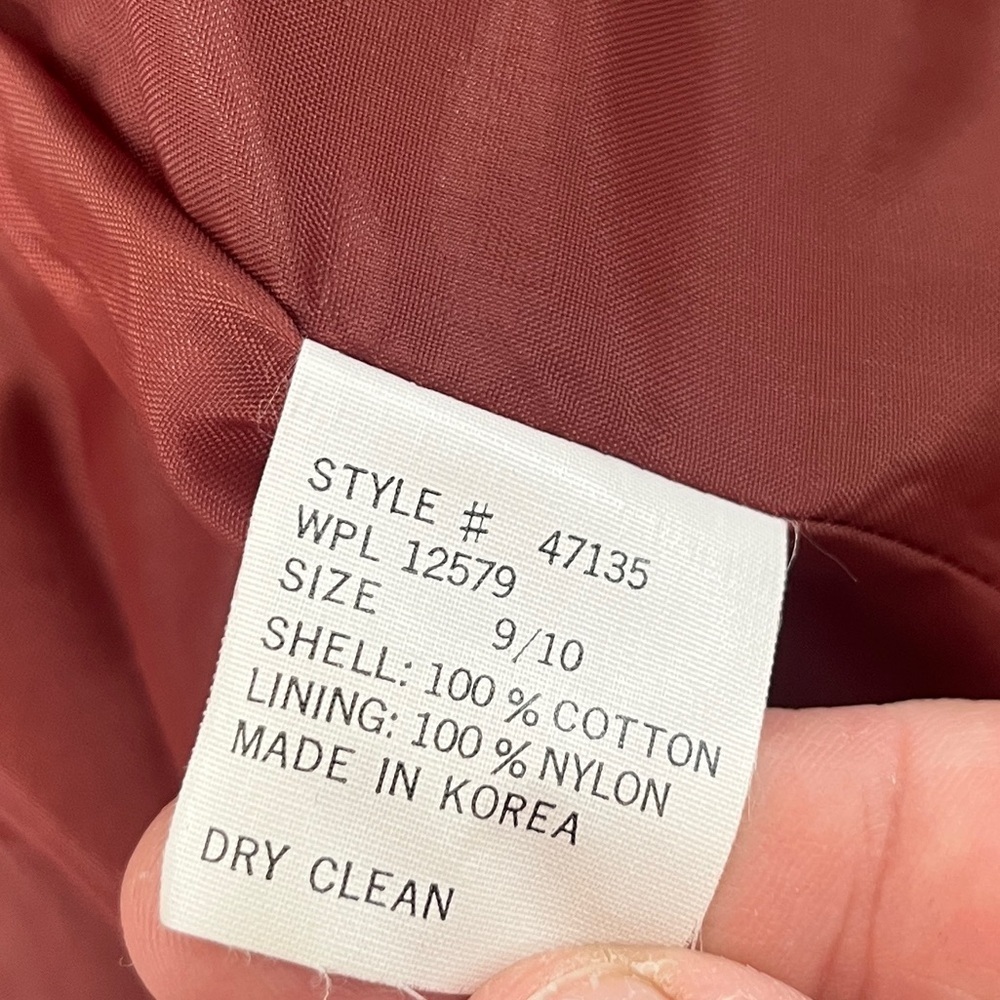 Avon Fashions Vintage Sz 9/10 Brown Corduroy Blazer Professor Academia Cottage - Picture 7 of 14